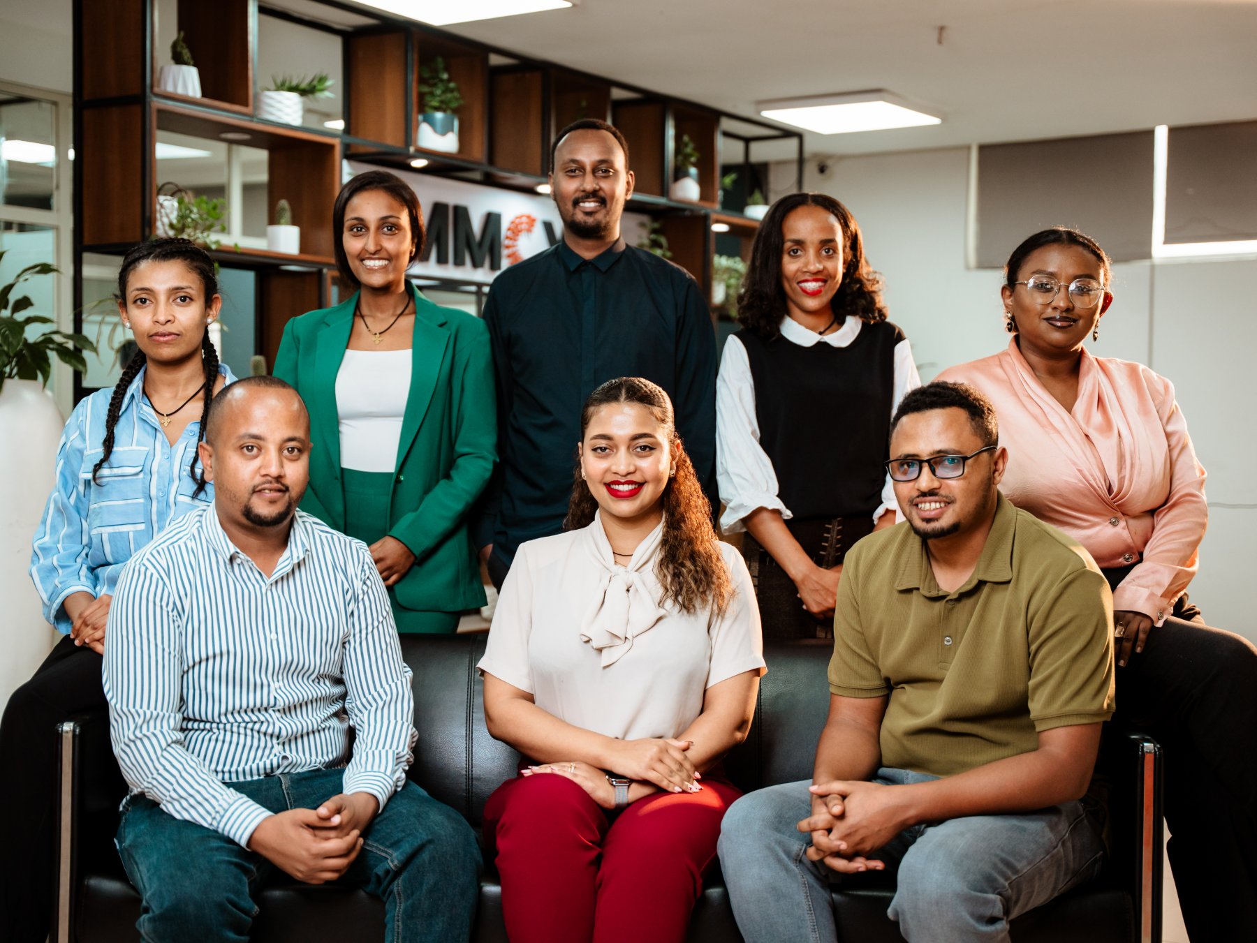 MMCY delivery team at the Addis Ababa office